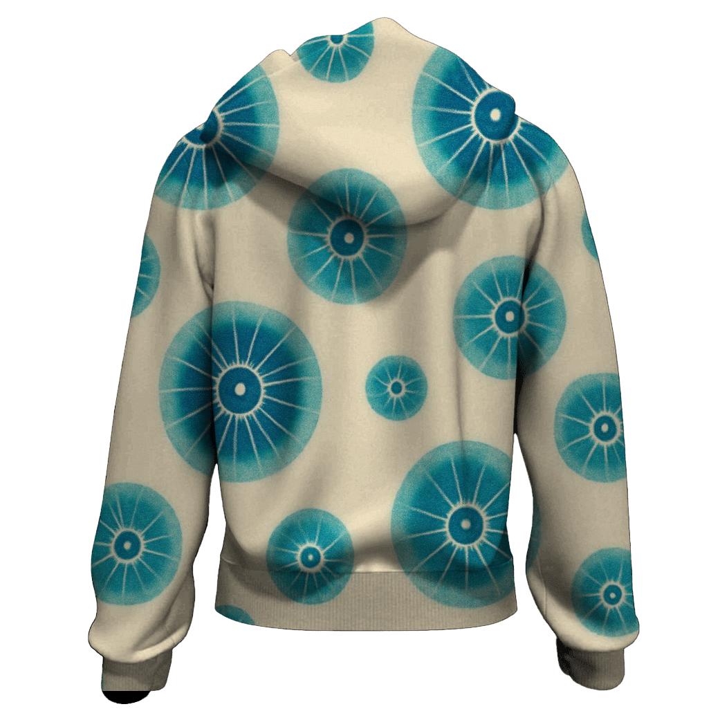 Midnight Kumo Spider Rosettes heavyweight hoodies