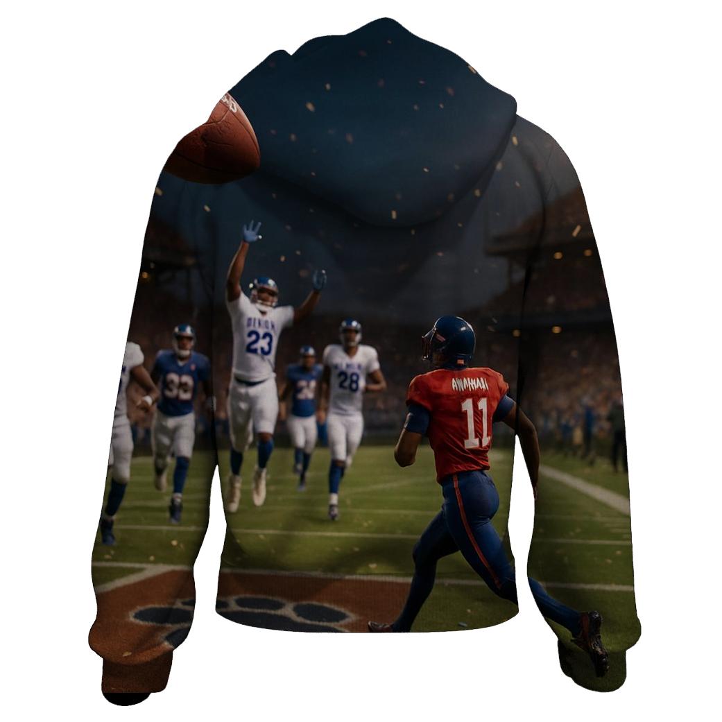 Tomahawk Spiral Over Bear Territory graphic hoodies