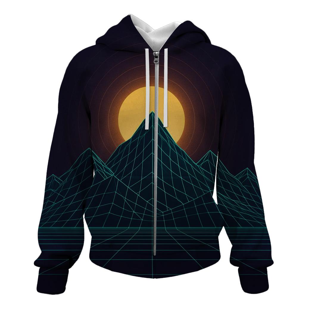 Electric Grid Mountains hoodie trends