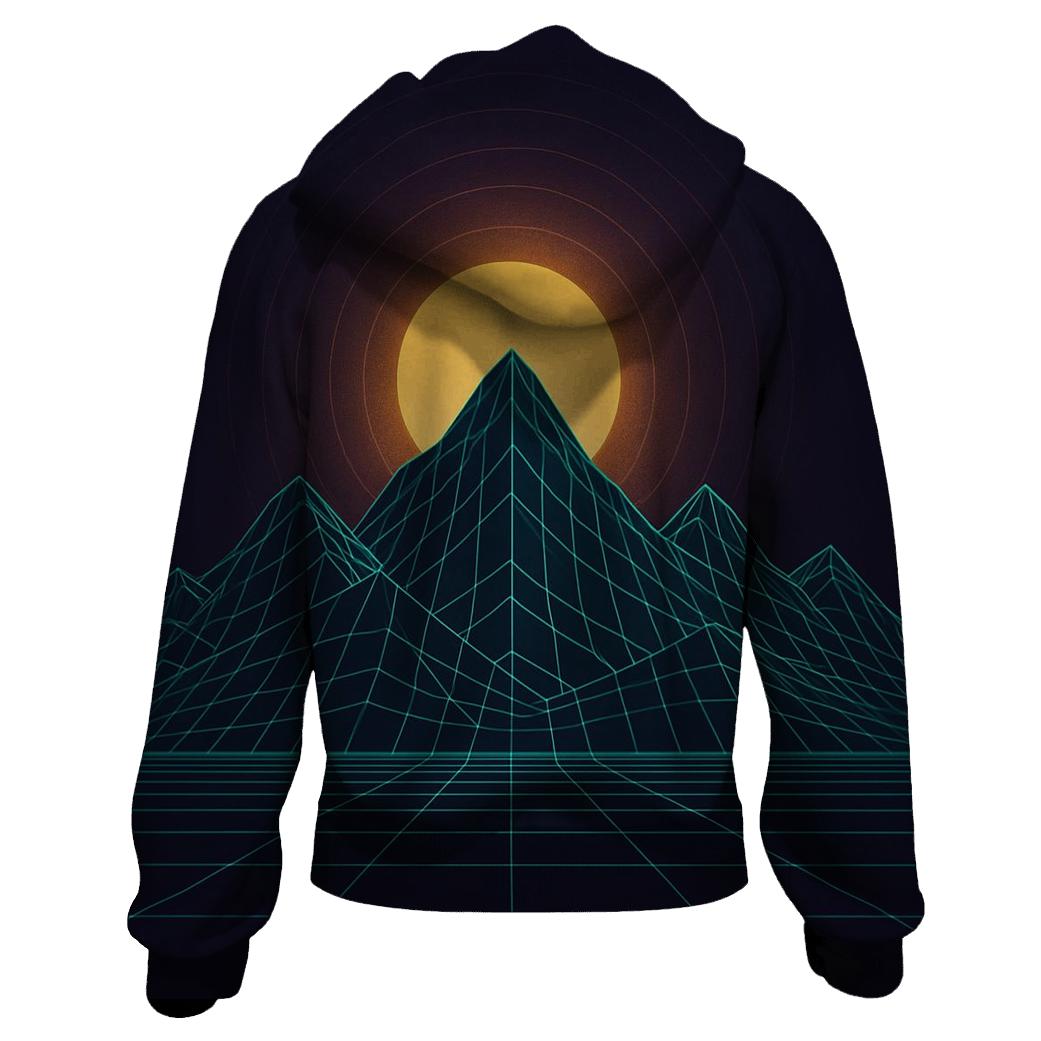 Electric Grid Mountains hoodie trends