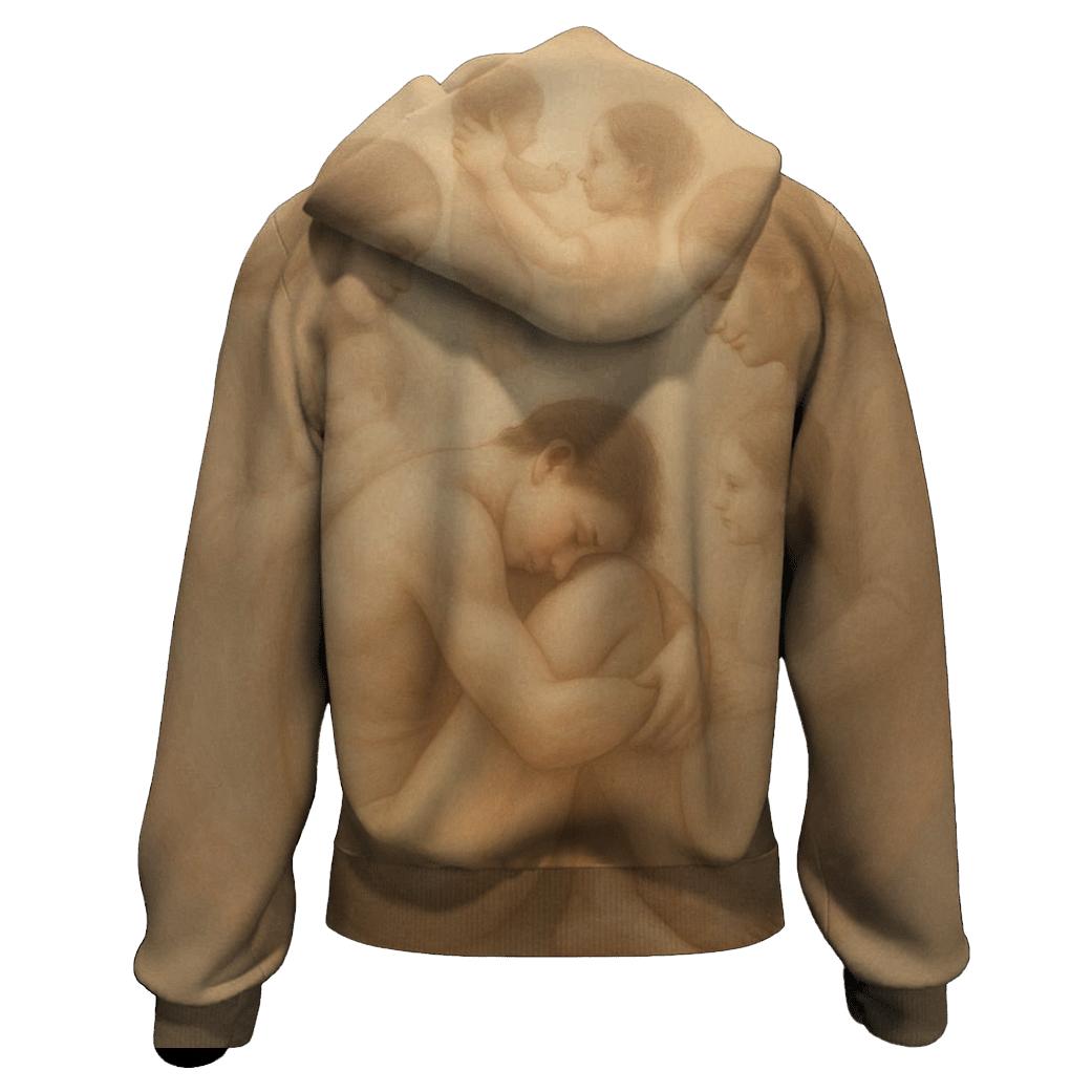 The First Home Was Her Arms premium hoodies