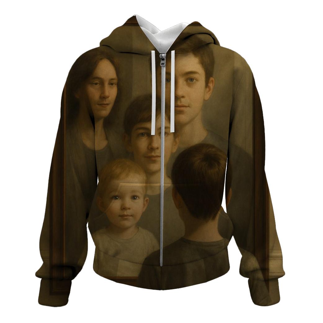 A Lifelong Mirror Of Gentle Truth graphic hoodies