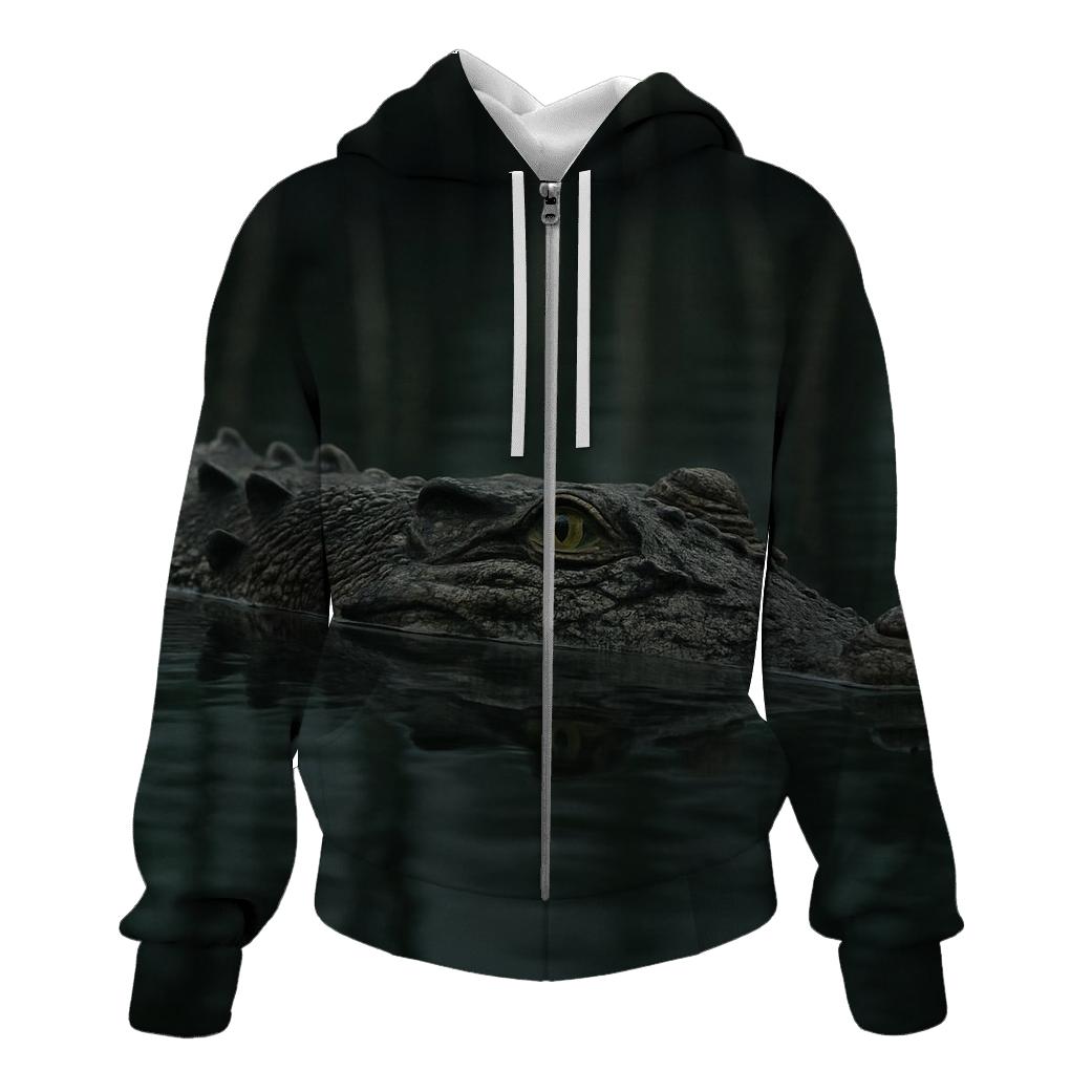Mangrove Crocodile Surface Glide hoodie styles