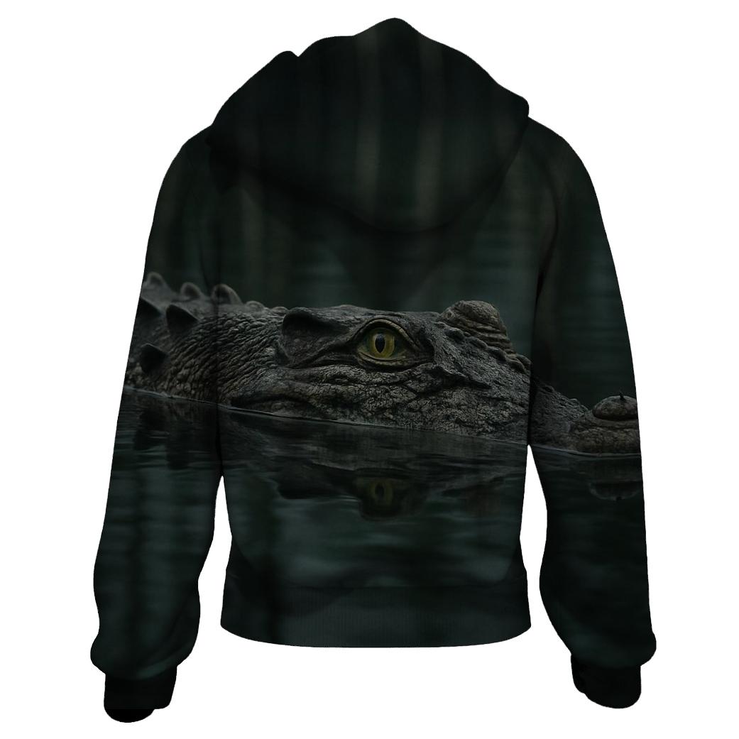 Mangrove Crocodile Surface Glide hoodie styles