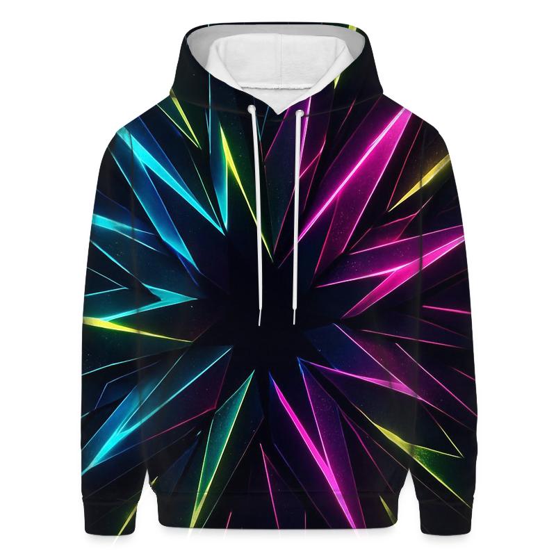 Electric Prism Pulse designer hoodies