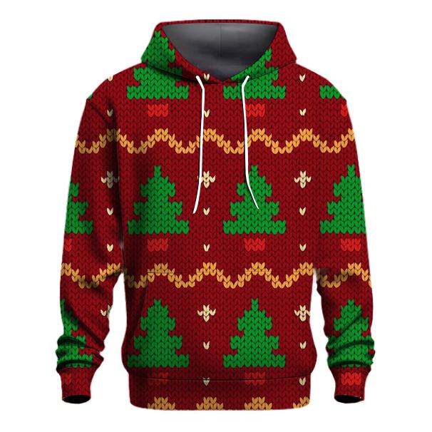 Tacky Tinsel Forest Bands Design hoodie trends