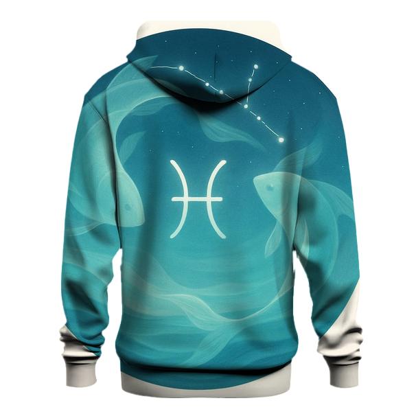 Pisces Tidal Constellation Dream custom hoodies