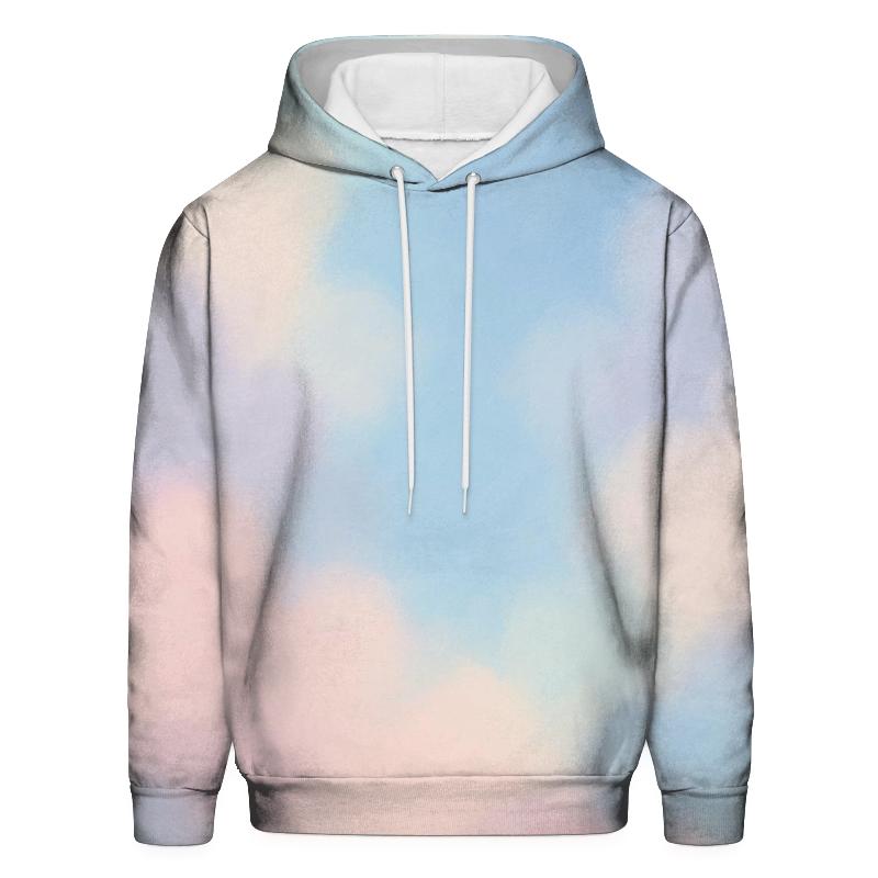 Pastel Cloud Reverie zip-up hoodies