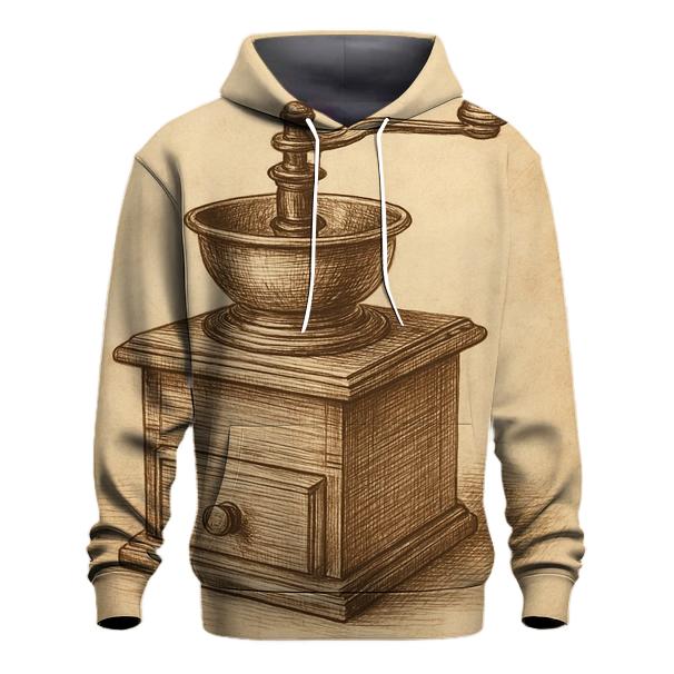 Sepia Mill Sketch designer hoodies