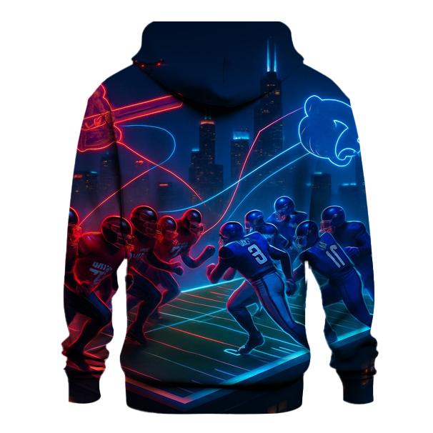 Skyline Blitz Atlanta Vs Chicago Gridiron hoodies fashion