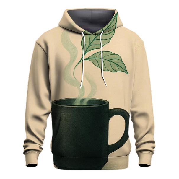 Emerald Leaf Steam hoodies fashion