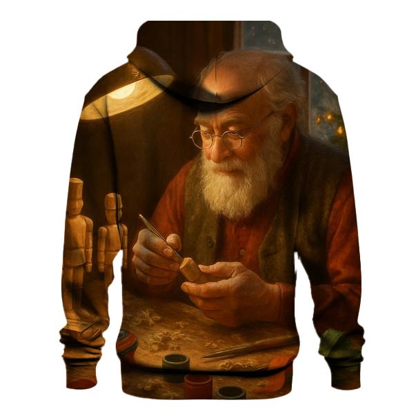 The Old Wooden Toymakers Christmas Bench custom hoodies