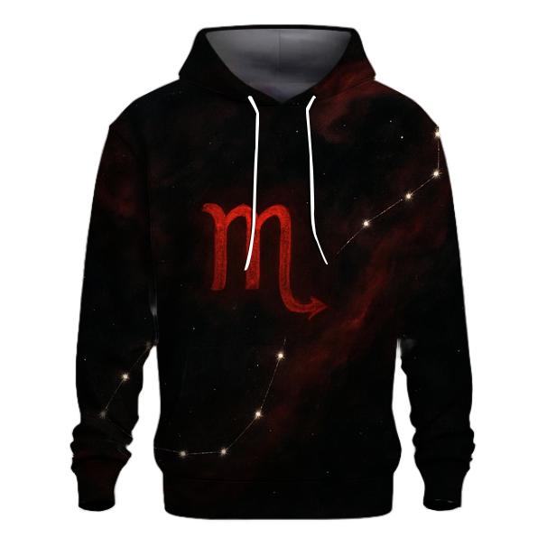Scorpio Nebula Serpent Tail designer hoodies