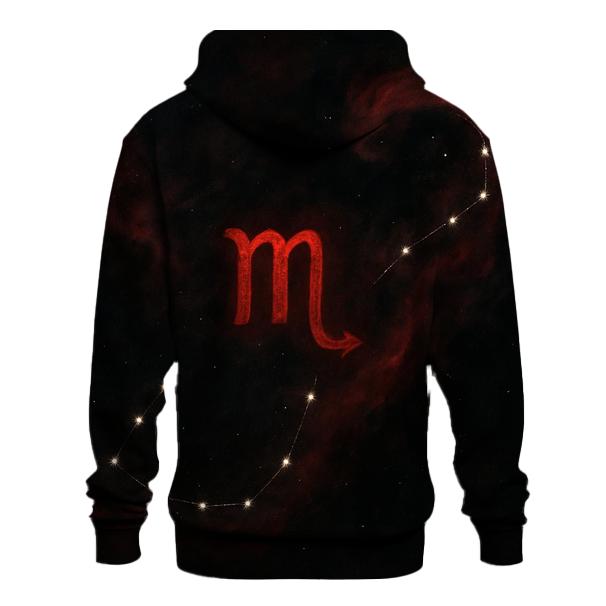 Scorpio Nebula Serpent Tail designer hoodies