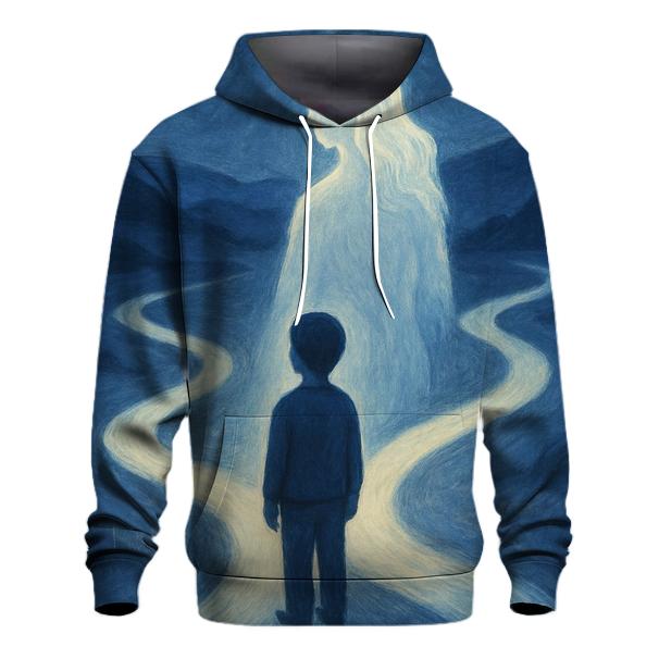 The Quiet Light Behind Every Choice zip-up hoodies