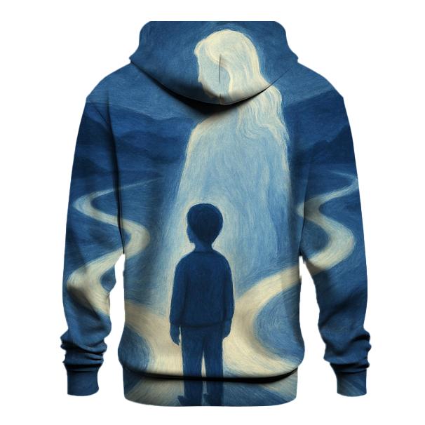 The Quiet Light Behind Every Choice zip-up hoodies