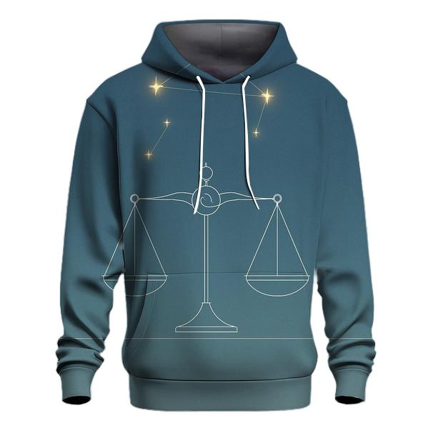 Libra Starlit Equinox Scales hoodie trends