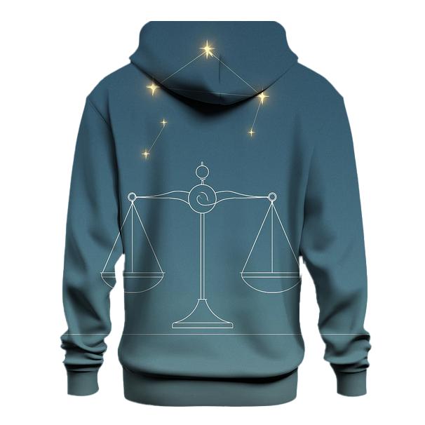 Libra Starlit Equinox Scales hoodie trends