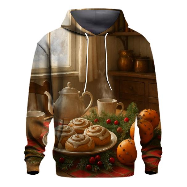Christmas Breakfast In The Sunlit Kitchen pullover hoodies