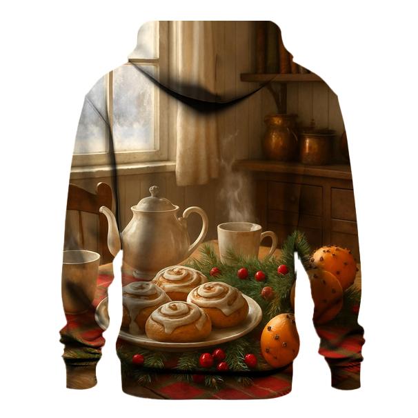 Christmas Breakfast In The Sunlit Kitchen pullover hoodies