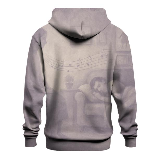 The Lullaby That Never Truly Ends embroidered hoodies