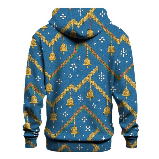 Blizzard Bell Zigzag Path Design hoodies fashion
