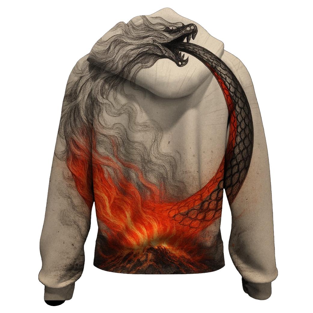 Phoenix Ash Ouroboros hoodie styles