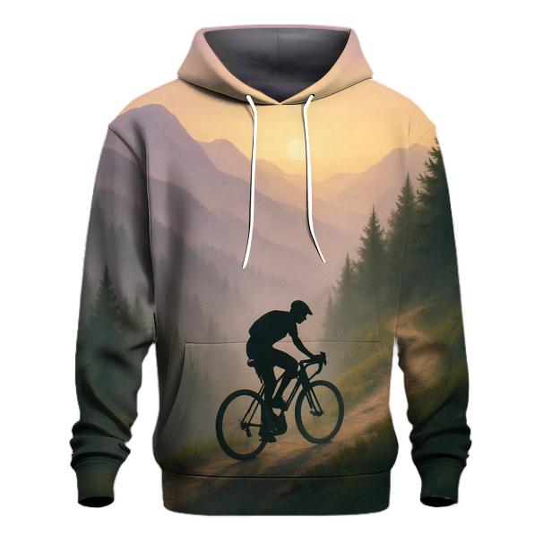 Mountain Trail Cycling Escape zip-up hoodies