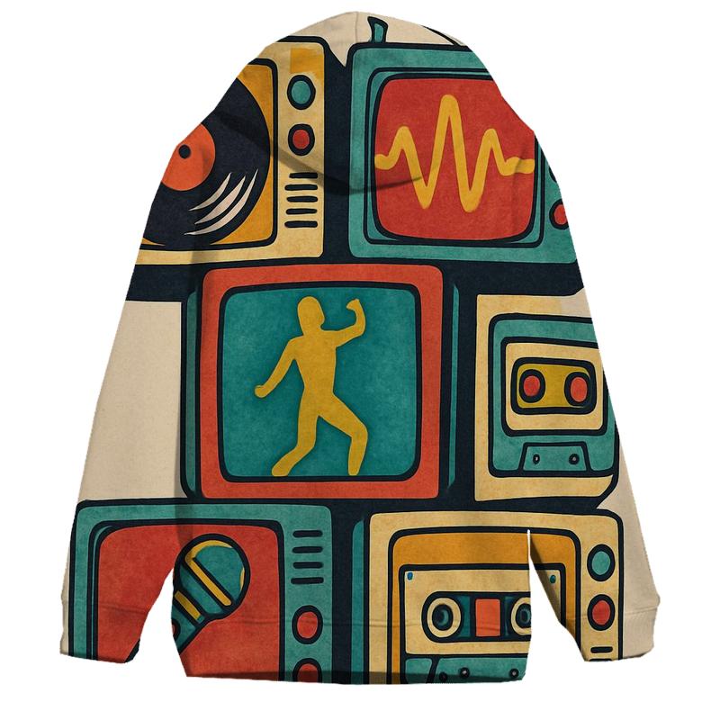 Retro TV Music Marathon custom hoodies