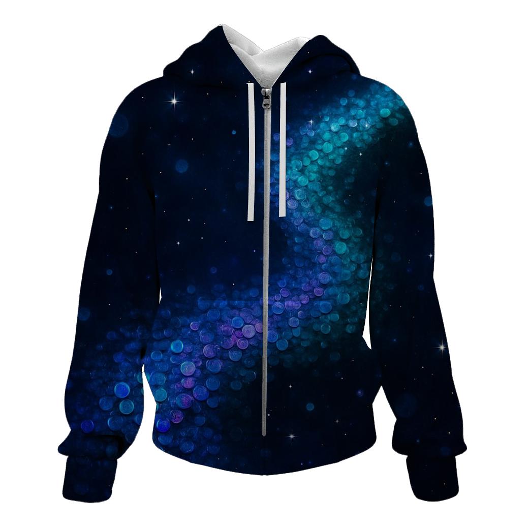 Nebula Sequin Drift hoodie styles