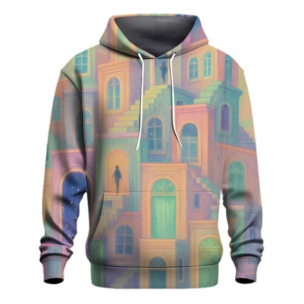 Mismatched Doorway City hoodie trends