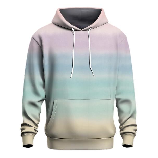 Pastel Horizon Stripe Fade premium hoodies