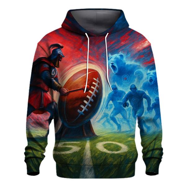 Midfield War Drum And Bear Charge hoodies fashion