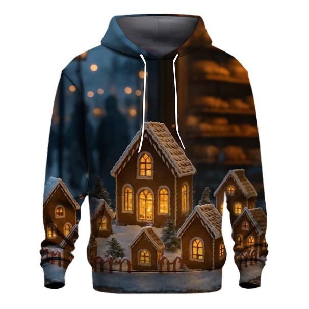 Gingerbread Street In The Bakers Window graphic hoodies