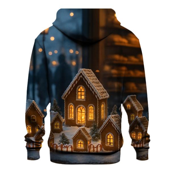 Gingerbread Street In The Bakers Window graphic hoodies