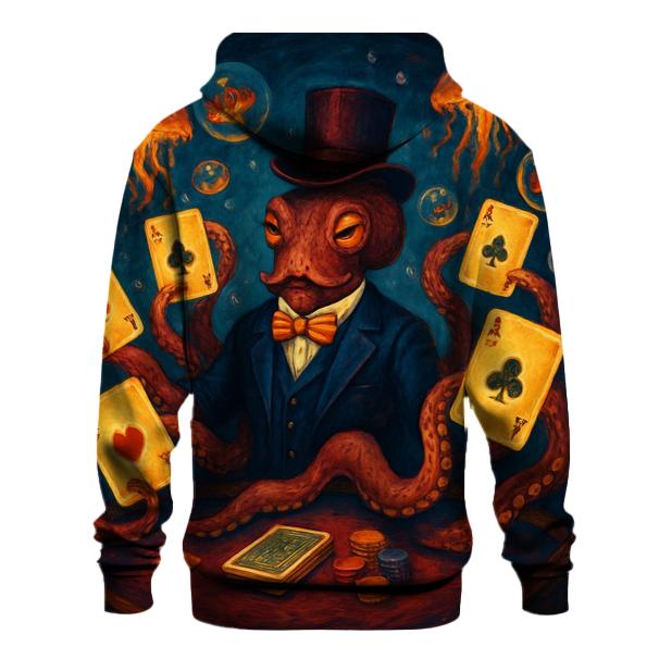 Card Dealer Octopus hoodies fashion