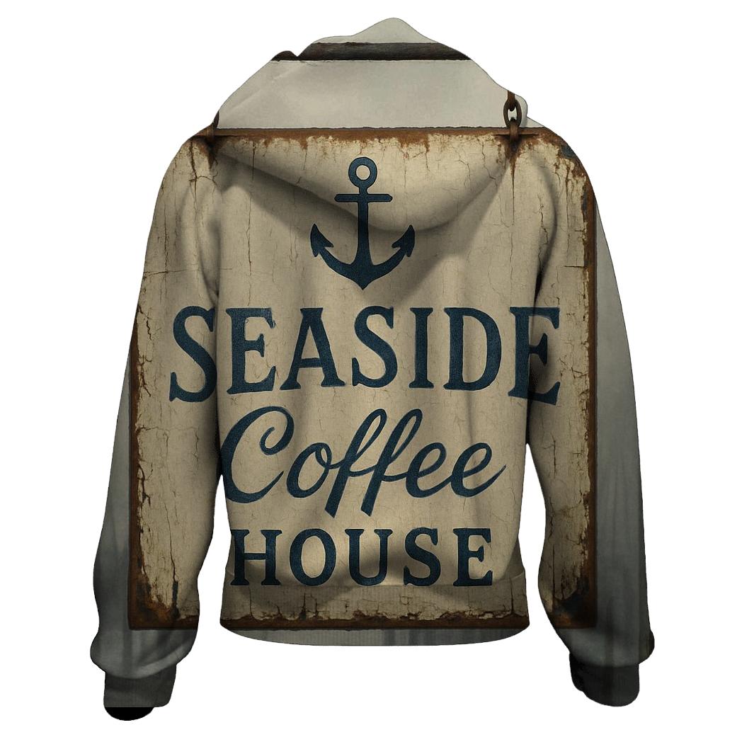 Old Harbor Coffee House Signboard hoodie trends