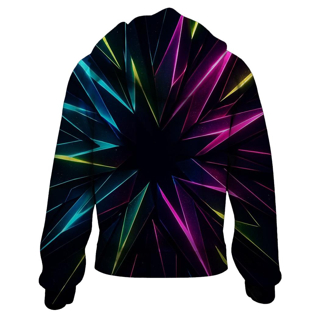 Electric Prism Pulse heavyweight hoodies