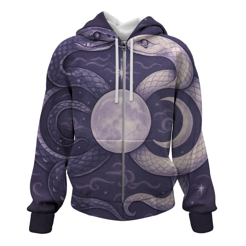Lunar Mirror Ouroboros Twins hoodie styles