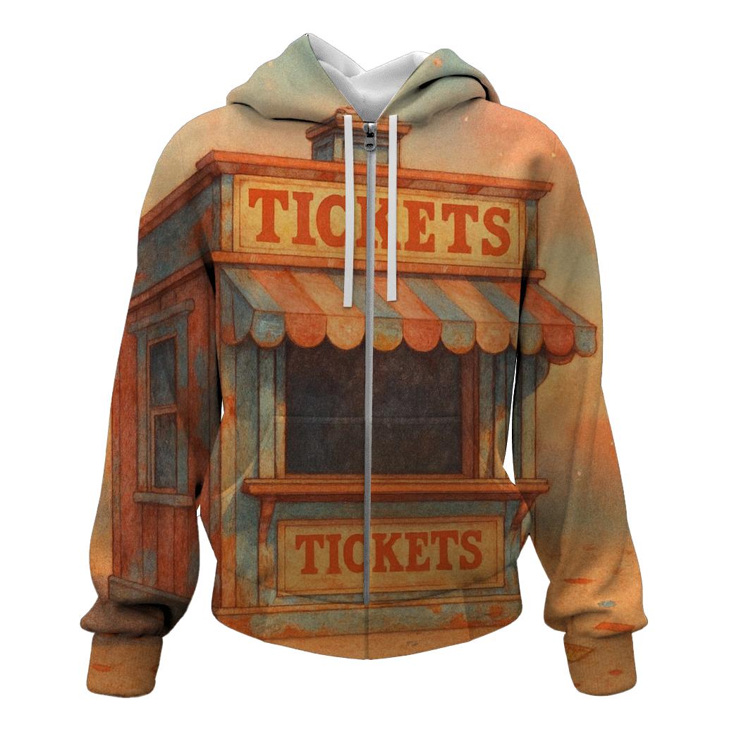 Faded Carnival Ticket Pavilion premium hoodies