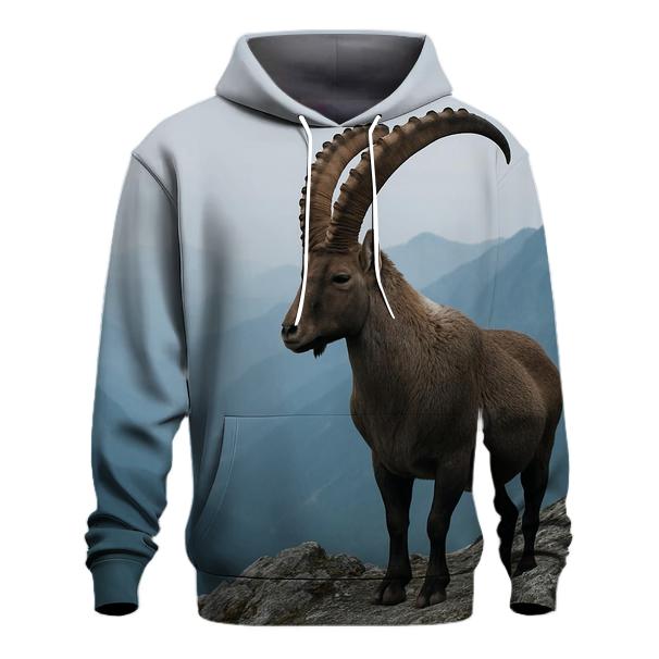 Alpine Ibex Ridge Silhouette hoodie trends