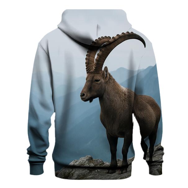Alpine Ibex Ridge Silhouette hoodie trends
