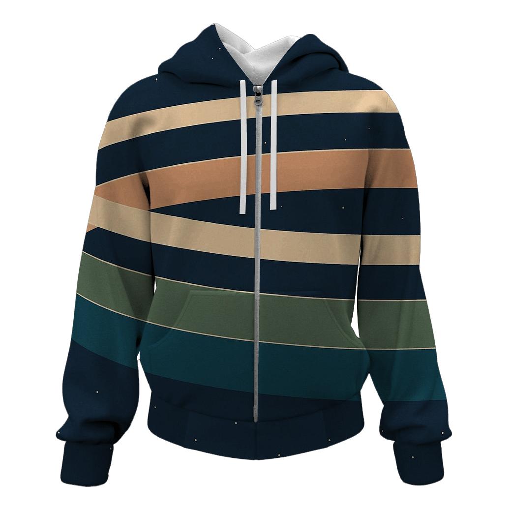 Ring Plane Parallel Belts printed hoodies