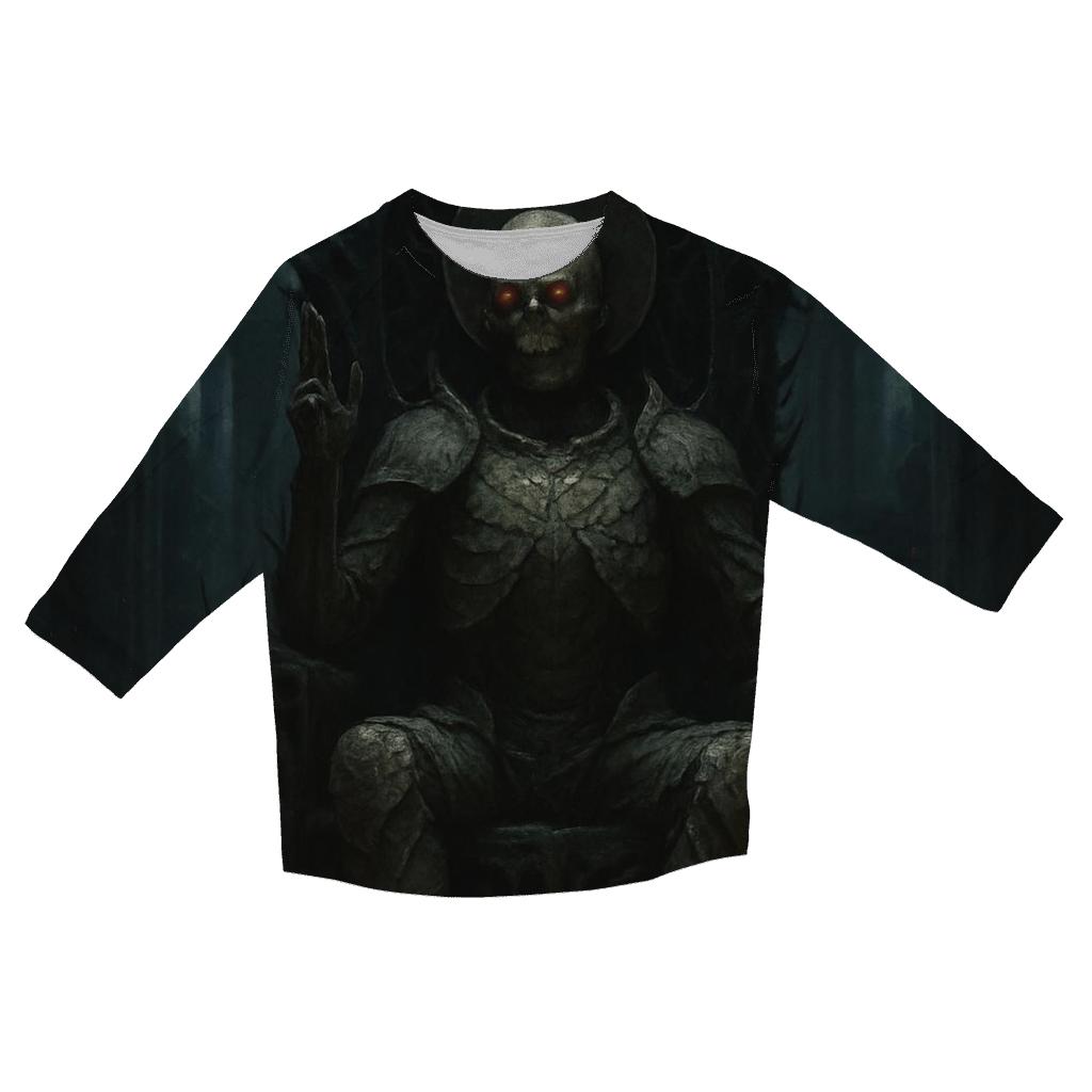 Throne Of The Withered Saint trendy 3/4 sleeve tops