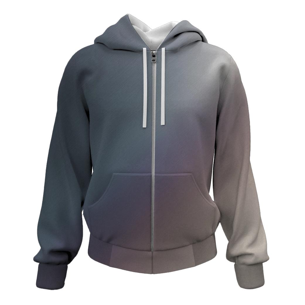 Chrome Mist Spectrum embroidered hoodies