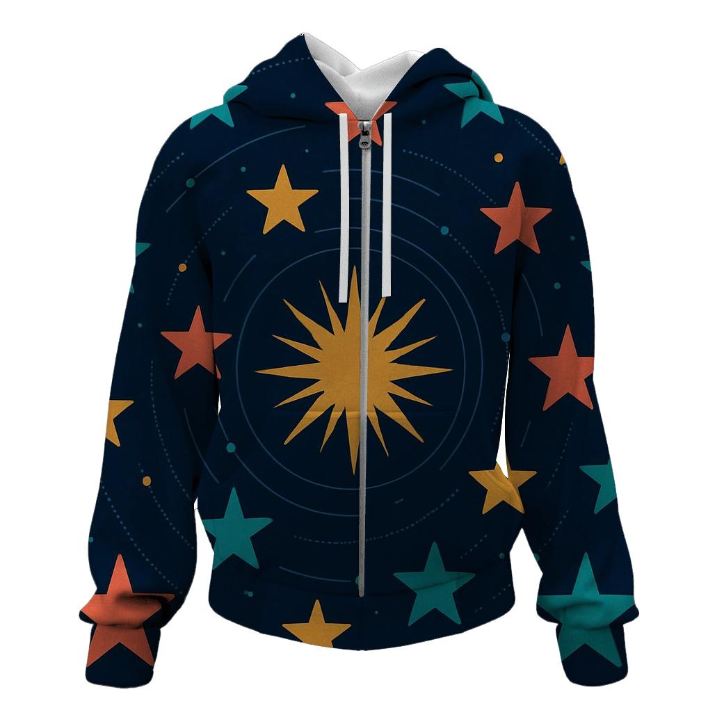 Cosmic Boogie Starburst Sky hoodies fashion