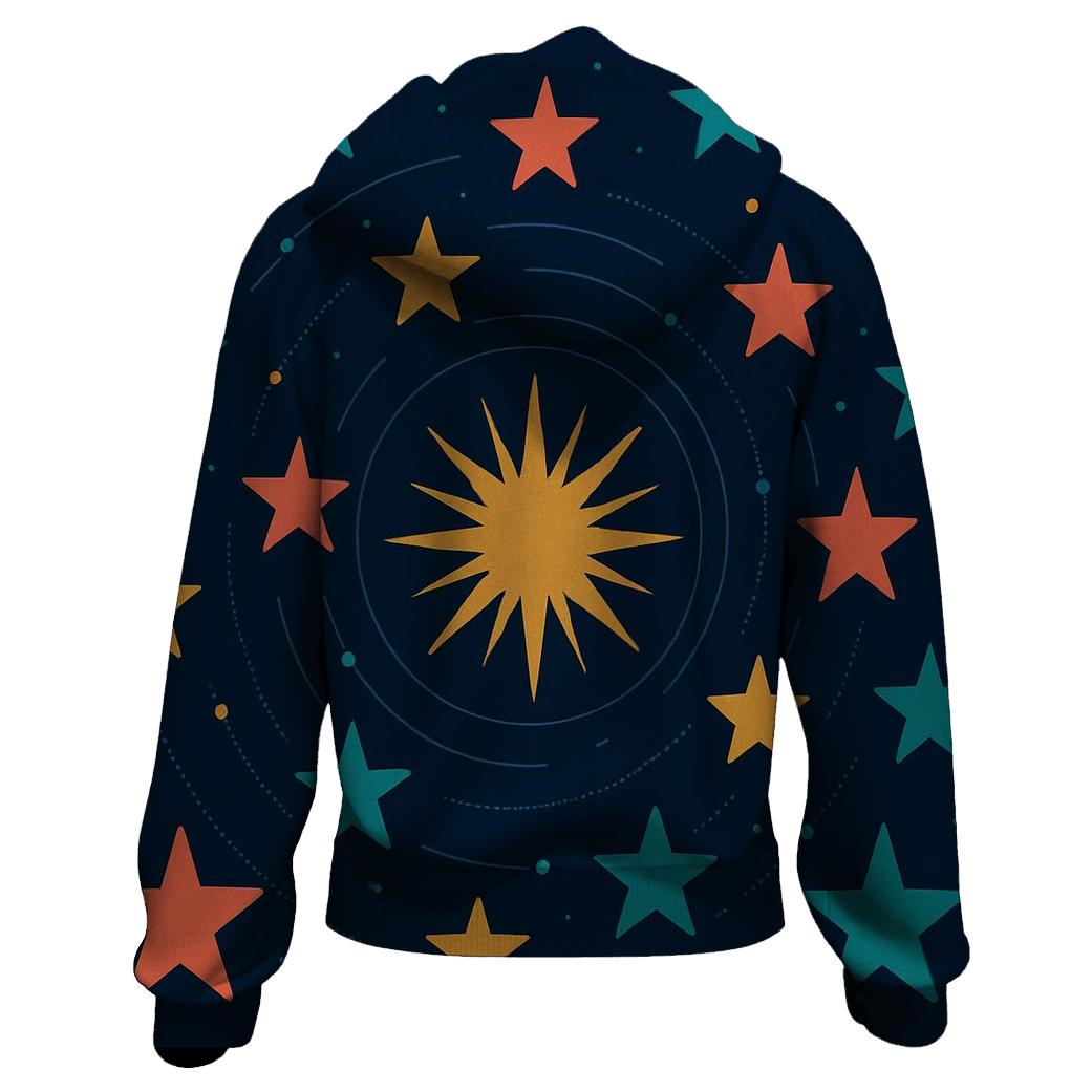 Cosmic Boogie Starburst Sky hoodies fashion