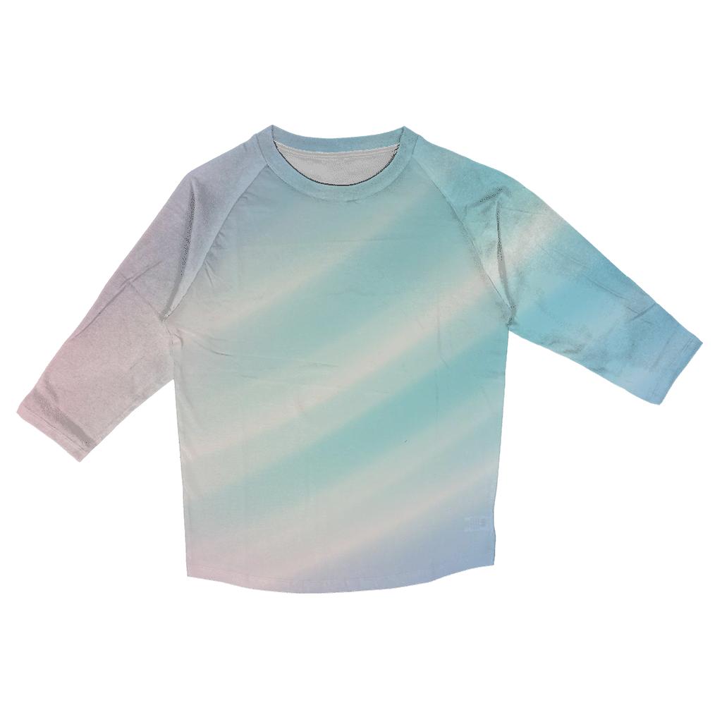Aurora Drift Gradient stylish quarter sleeve tops