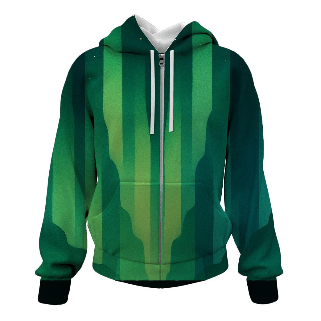 Aurora Horizon Curtain Blocks hoodie styles