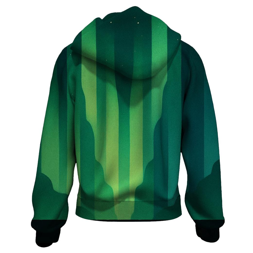 Aurora Horizon Curtain Blocks hoodie styles